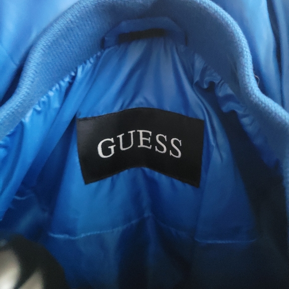 Guess blue puffer jacket - Picture 5 of 6